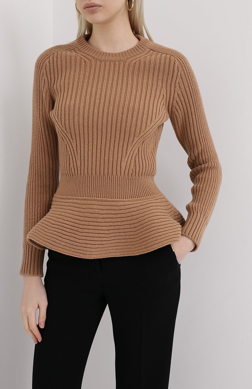 Шерстяной свитер ALEXANDER MCQUEEN, арт. 633685/Q1AQV, фото 3