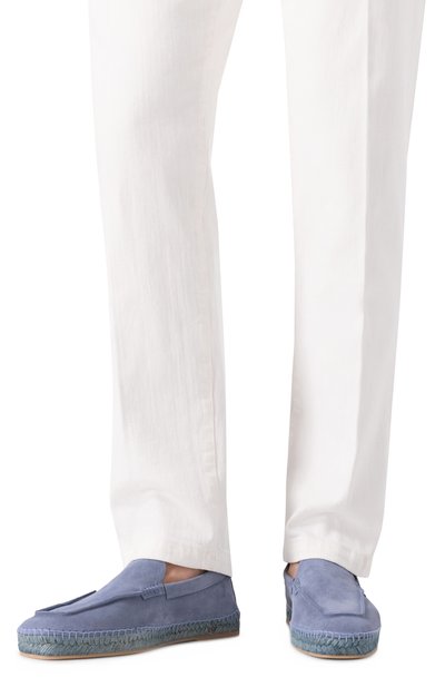 Замшевые эспадрильи KITON, арт. USSA296N0140204, фото 3