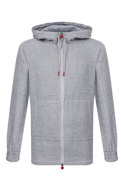 Мужская рубашка изо льна и шелка KITON, арт. UMC010K0631G09