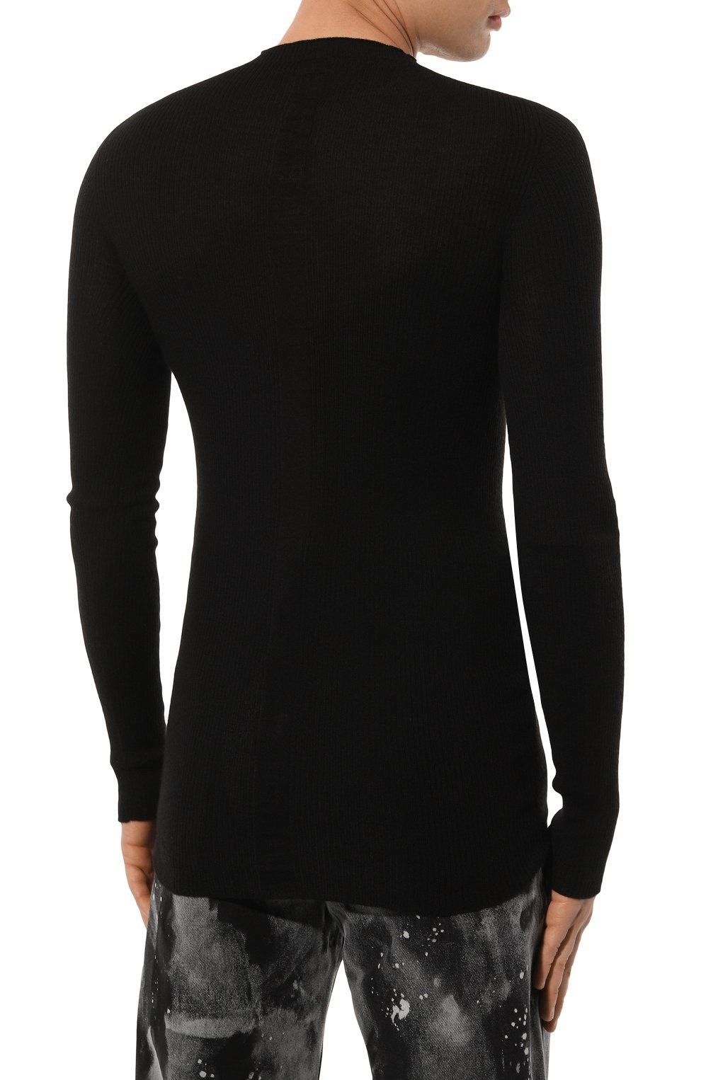 Шерстяной джемпер RICK OWENS, арт. RU02C7637/RIBM, фото 4