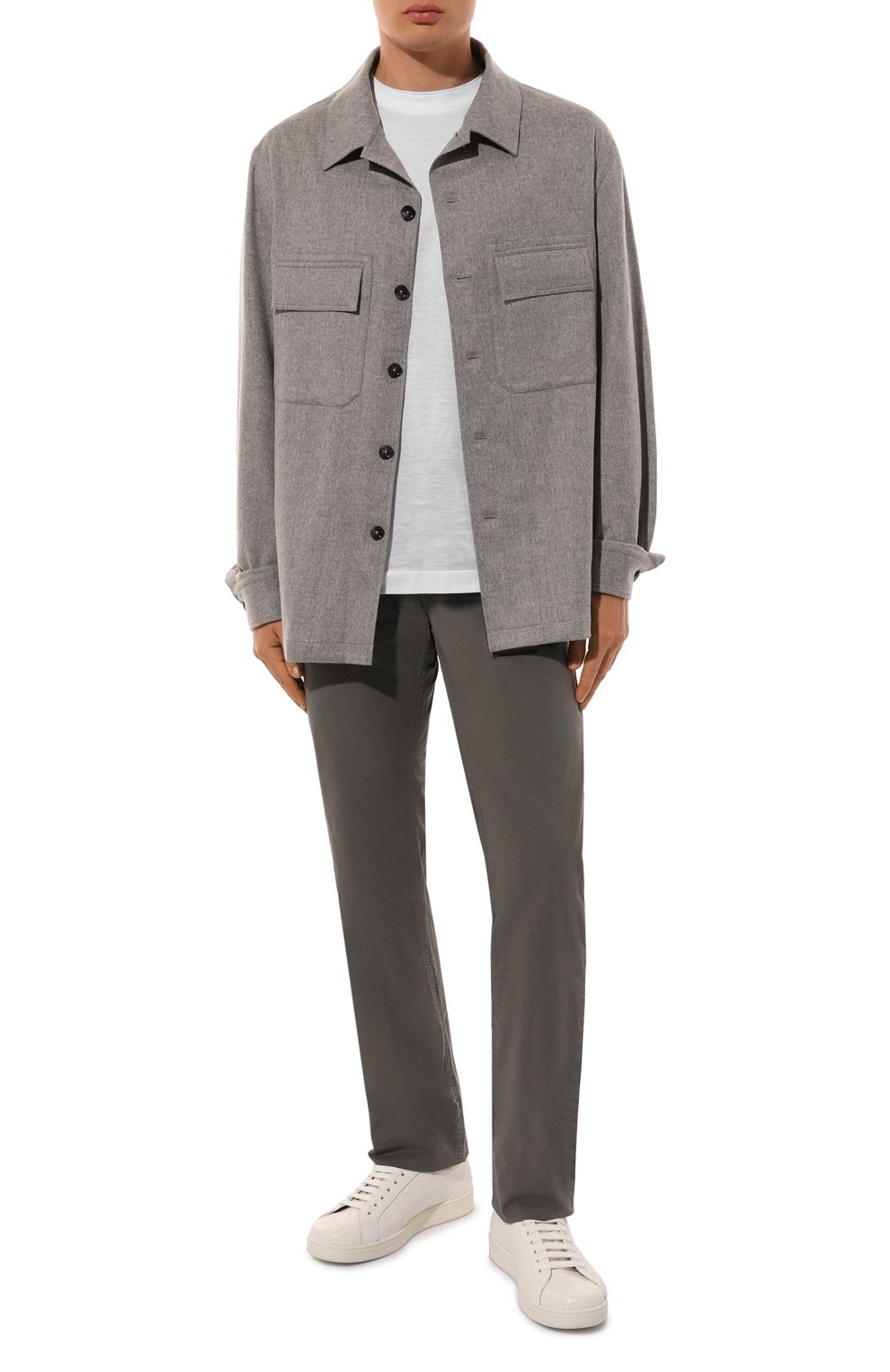 Кашемировая куртка-рубашка ZEGNA, арт. S0T6B/UEV46A8, фото 2