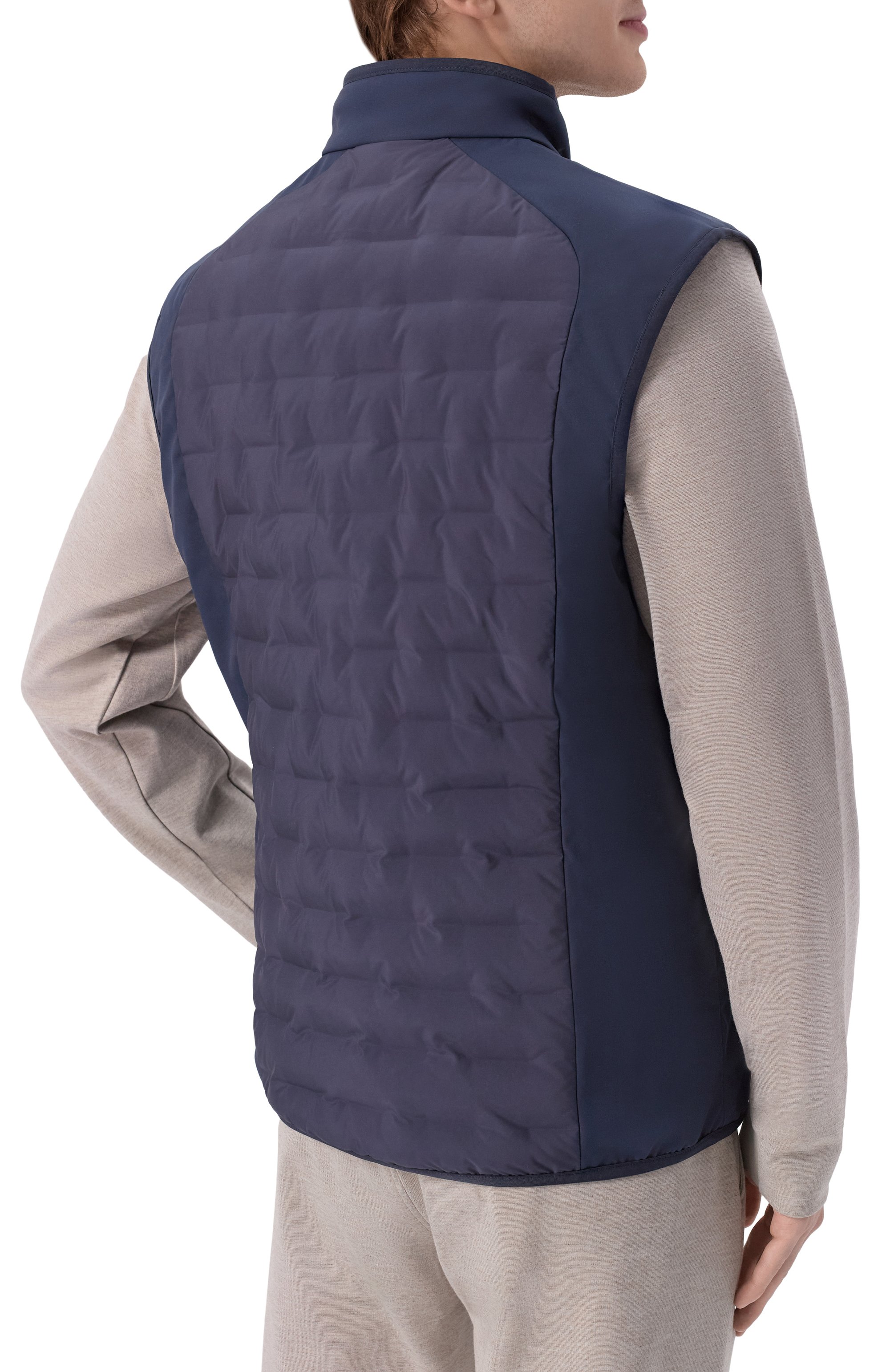 Пуховый жилет BOGNER темно-синего цвета по цене 48600 руб., арт. 32471213, фото 4 Пуховый жилет BOGNER, арт. 32471213, фото 4