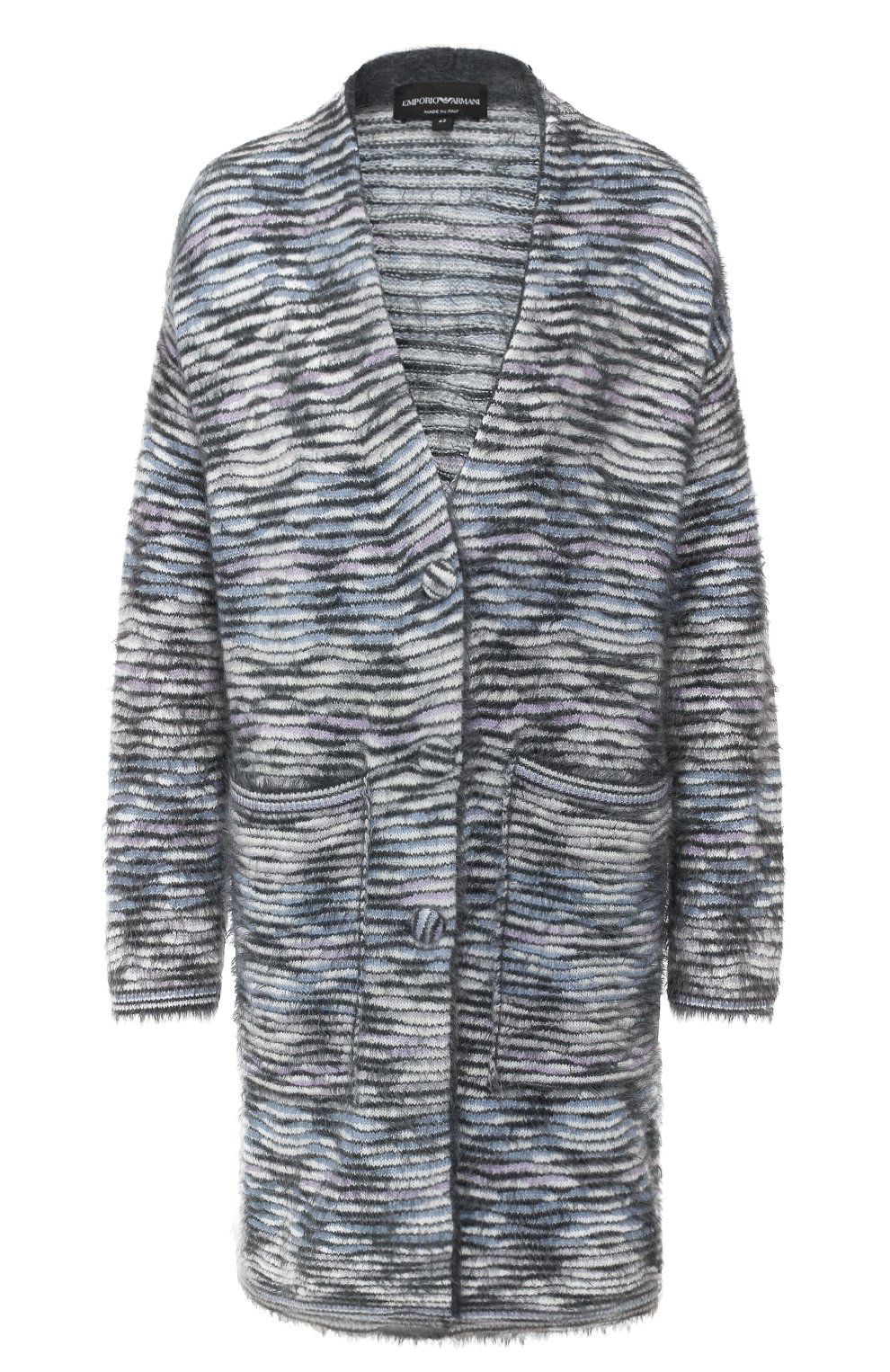 Кардиган EMPORIO ARMANI разноцветного цвета по цене 107500 руб., арт. 6G2MTX/2M30Z, фото 1 Кардиган EMPORIO ARMANI, арт. 6G2MTX/2M30Z, фото 1