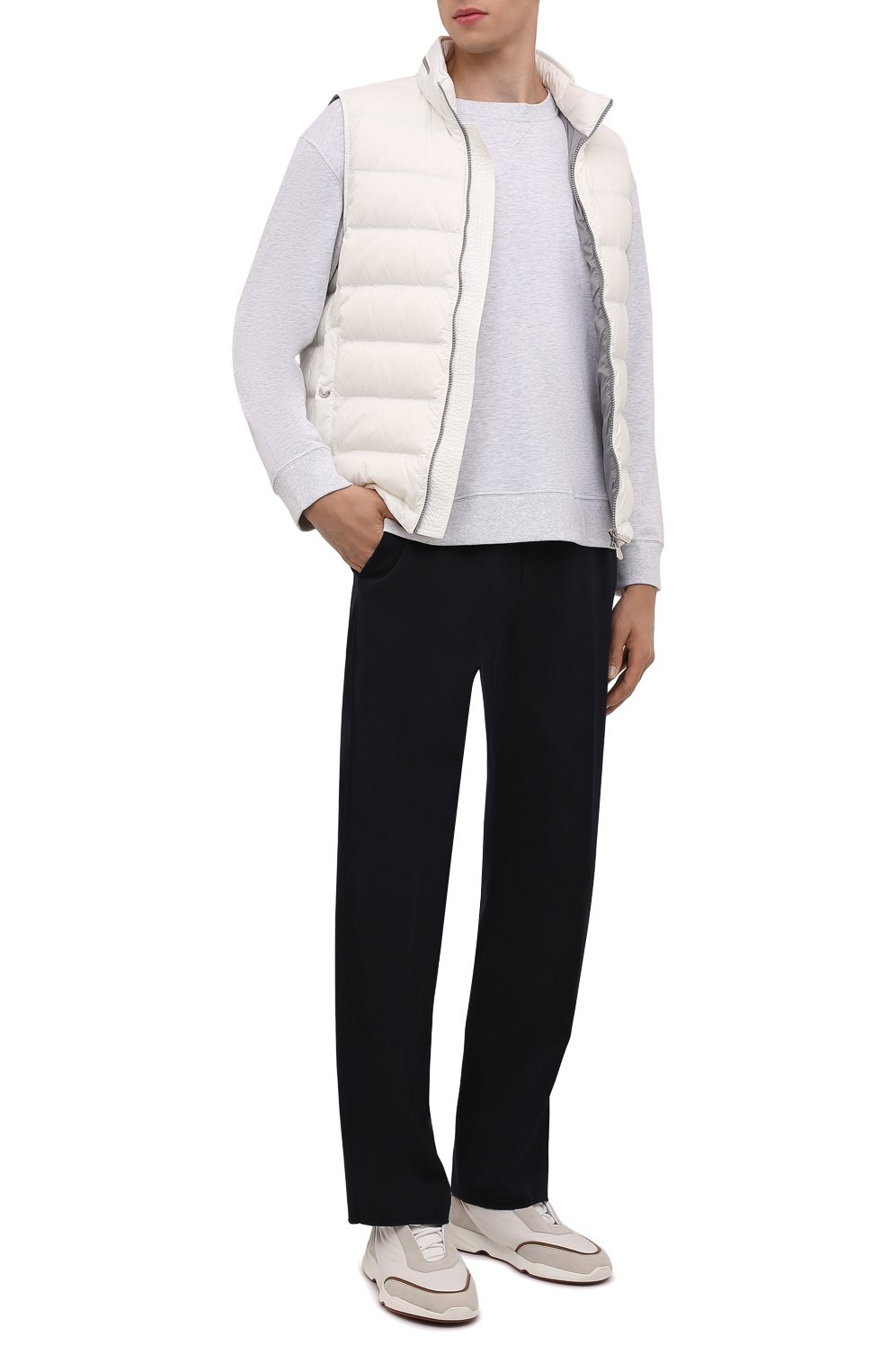 Хлопковый свитшот BRUNELLO CUCINELLI, арт. M0T353430, фото 2