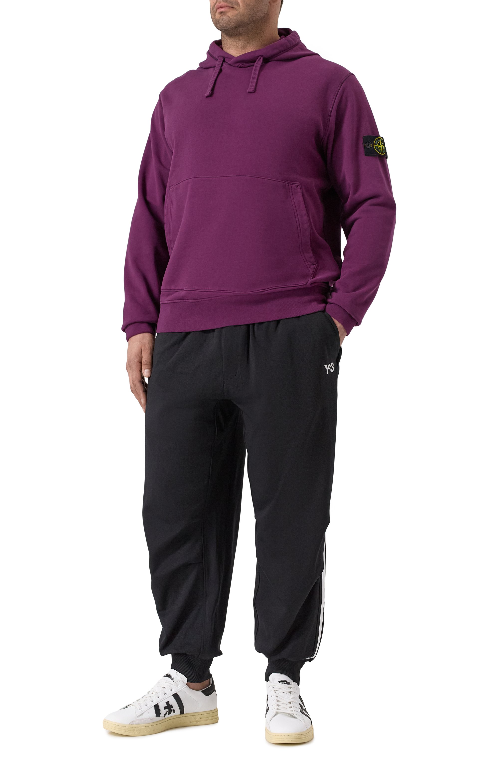 Джоггеры Y-3 черного цвета по цене 34950 руб., арт. JN7034, фото 2 Джоггеры Y-3, арт. JN7034, фото 2