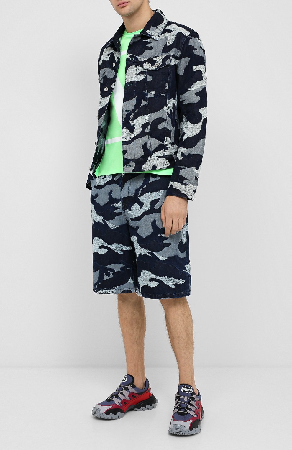 Джинсовая куртка VALENTINO, арт. UV3DC01G6H2, фото 2