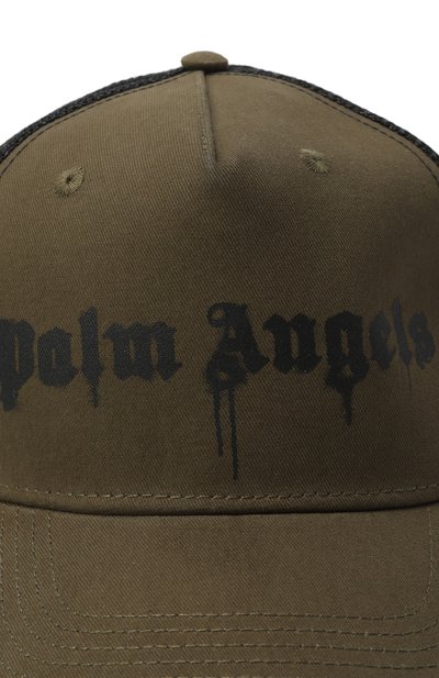 Хлопковая бейсболка PALM ANGELS, арт. PMLB068F25FAB002, фото 3