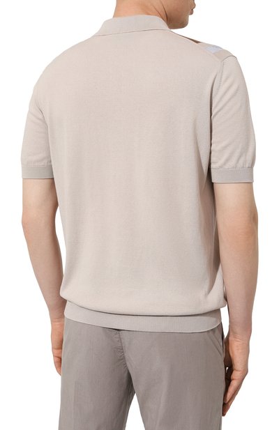 Хлопковая рубашка GRAN SASSO бежевого цвета по цене 29950 руб., арт. 59135/20646, фото 4 Хлопковая рубашка GRAN SASSO, арт. 59135/20646, фото 4