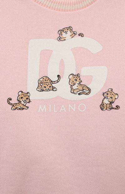 Хлопковый свитшот DOLCE & GABBANA, арт. L2JW8K/G7N1X, фото 3