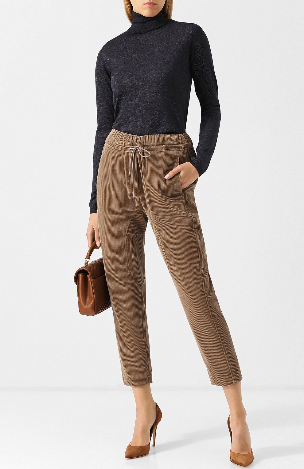 Водолазка из кашемира и шелка BRUNELLO CUCINELLI, арт. M41800063, фото 2