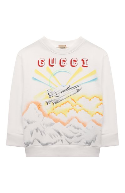 Хлопковый свитшот GUCCI, арт. 569693/XJD0H, фото 1