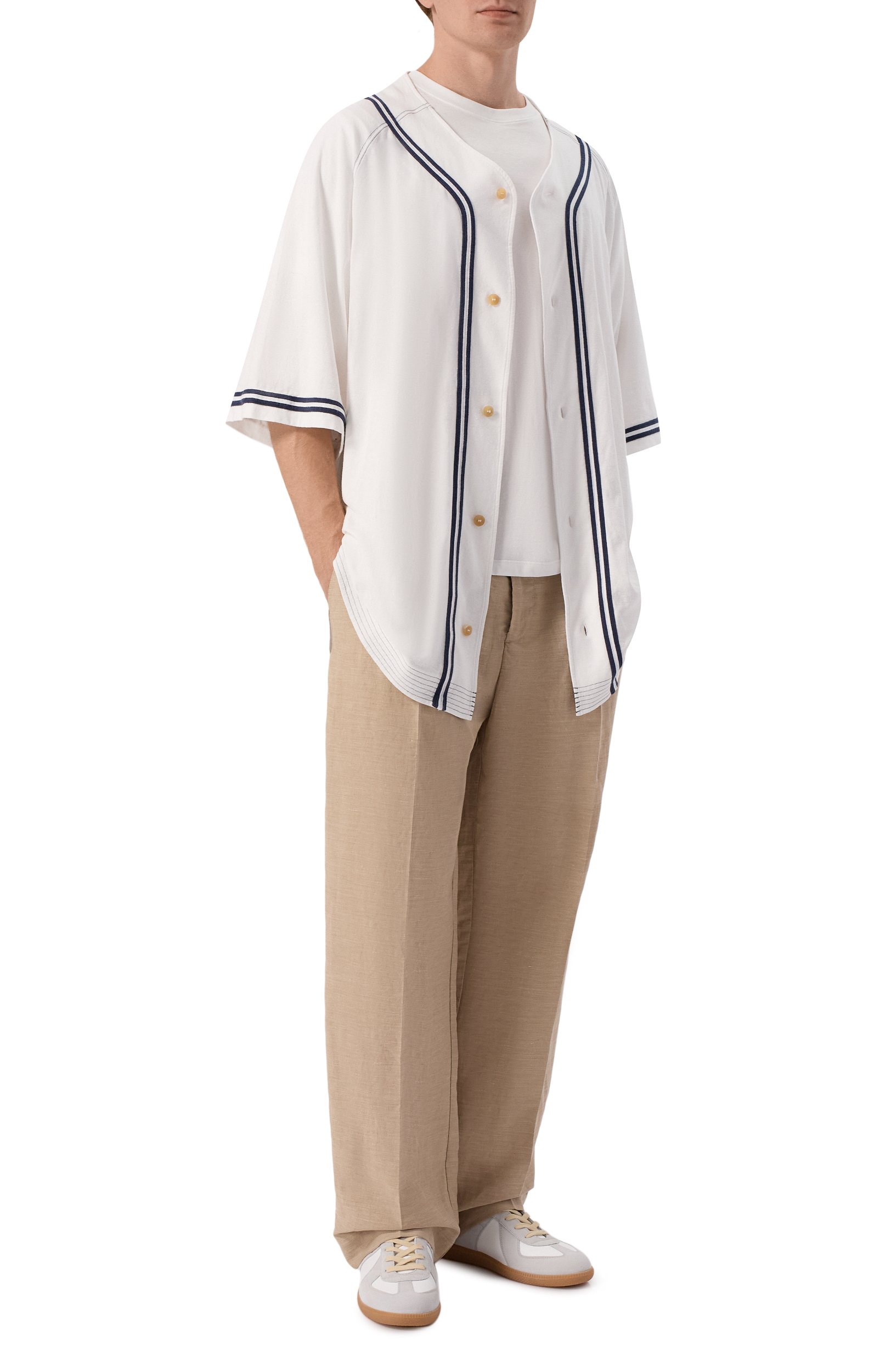 Брюки изо льна и вискозы JACQUEMUS, арт. 26EPAM00131/AW00853, фото 2