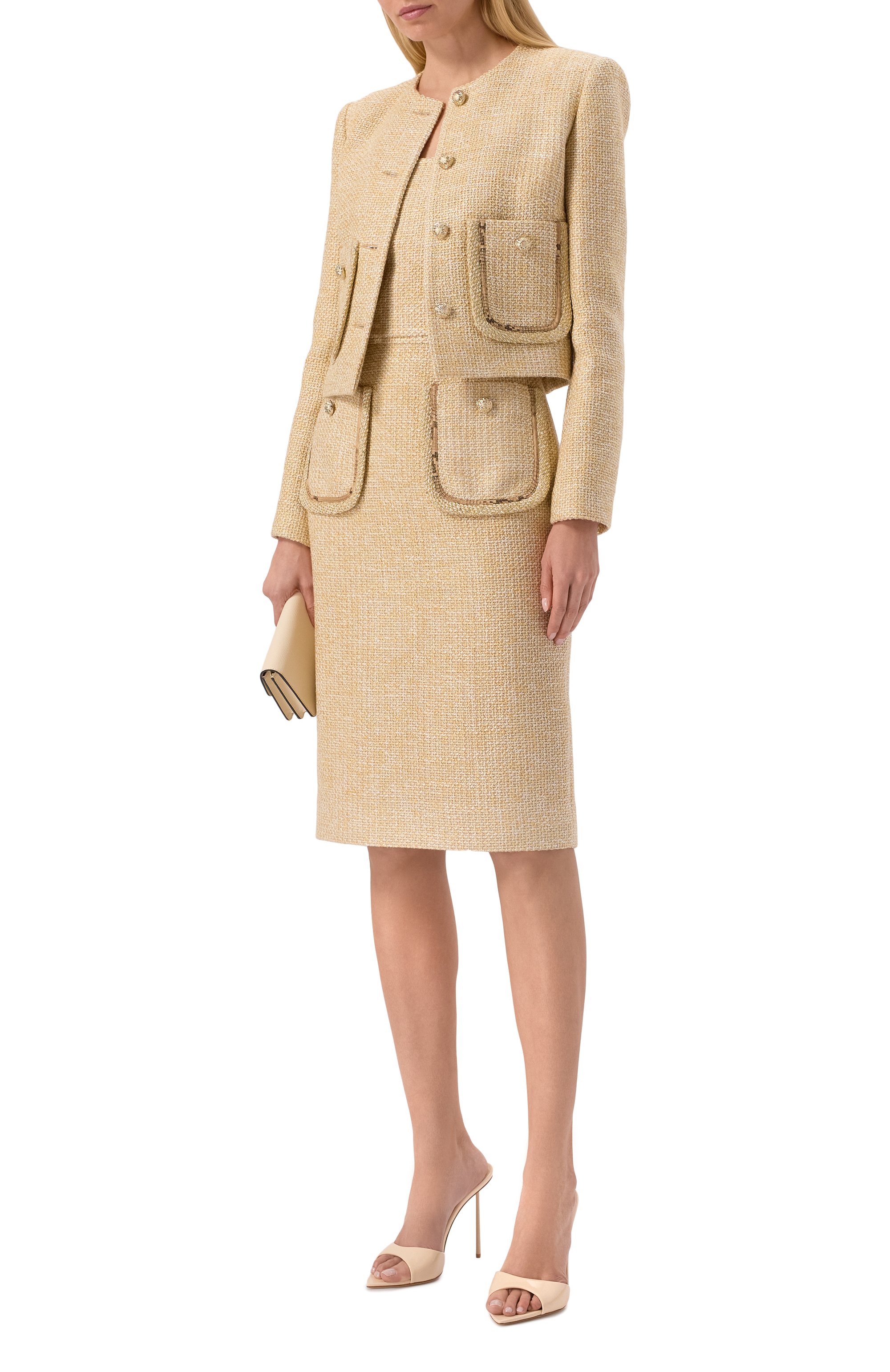 Твидовый жакет ELIE SAAB, арт. J0248/TWC01, фото 2