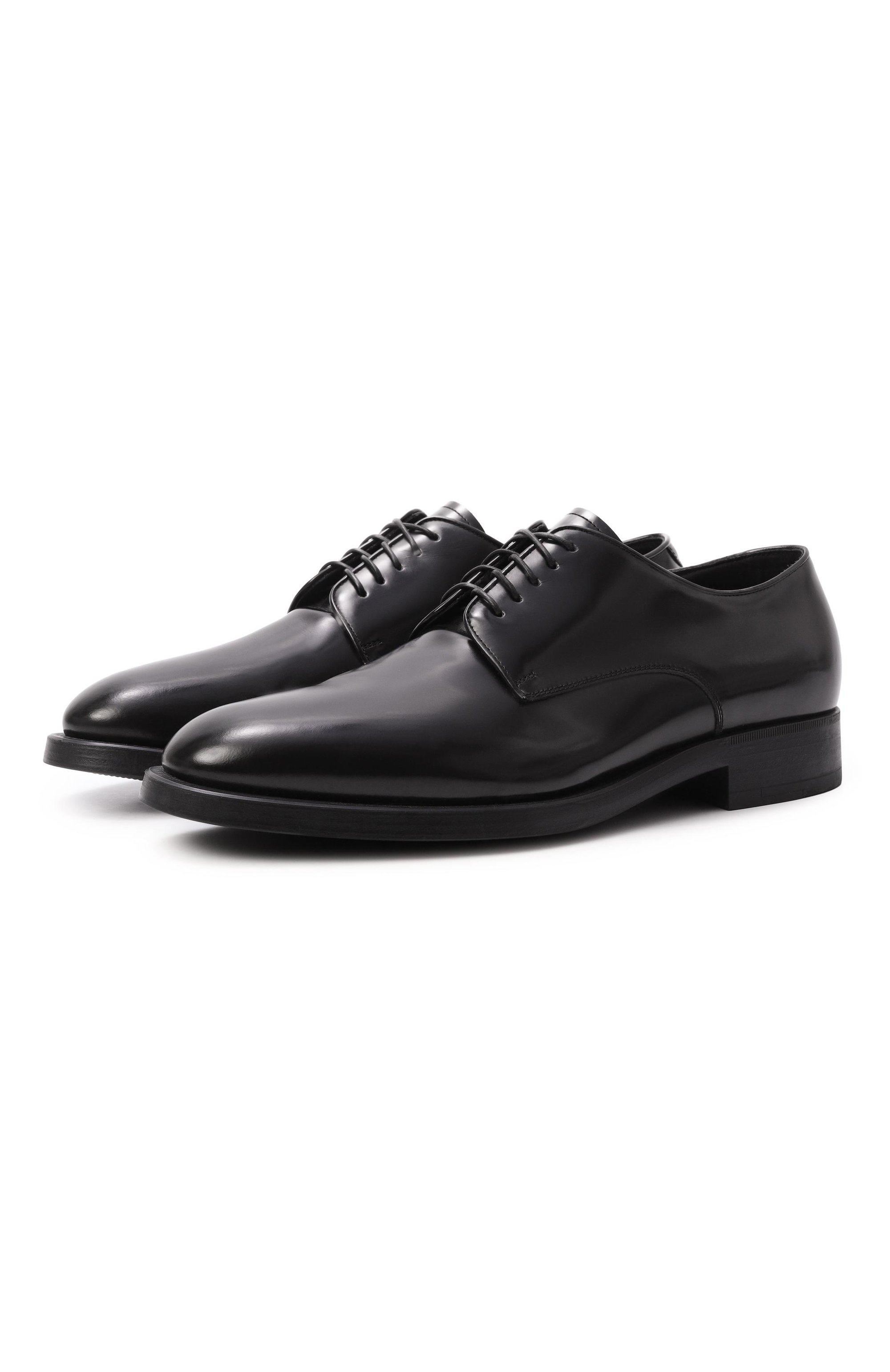 Кожан ые дерби GIORGIO ARMANI, арт. X2C679/XF294/U, фото 1