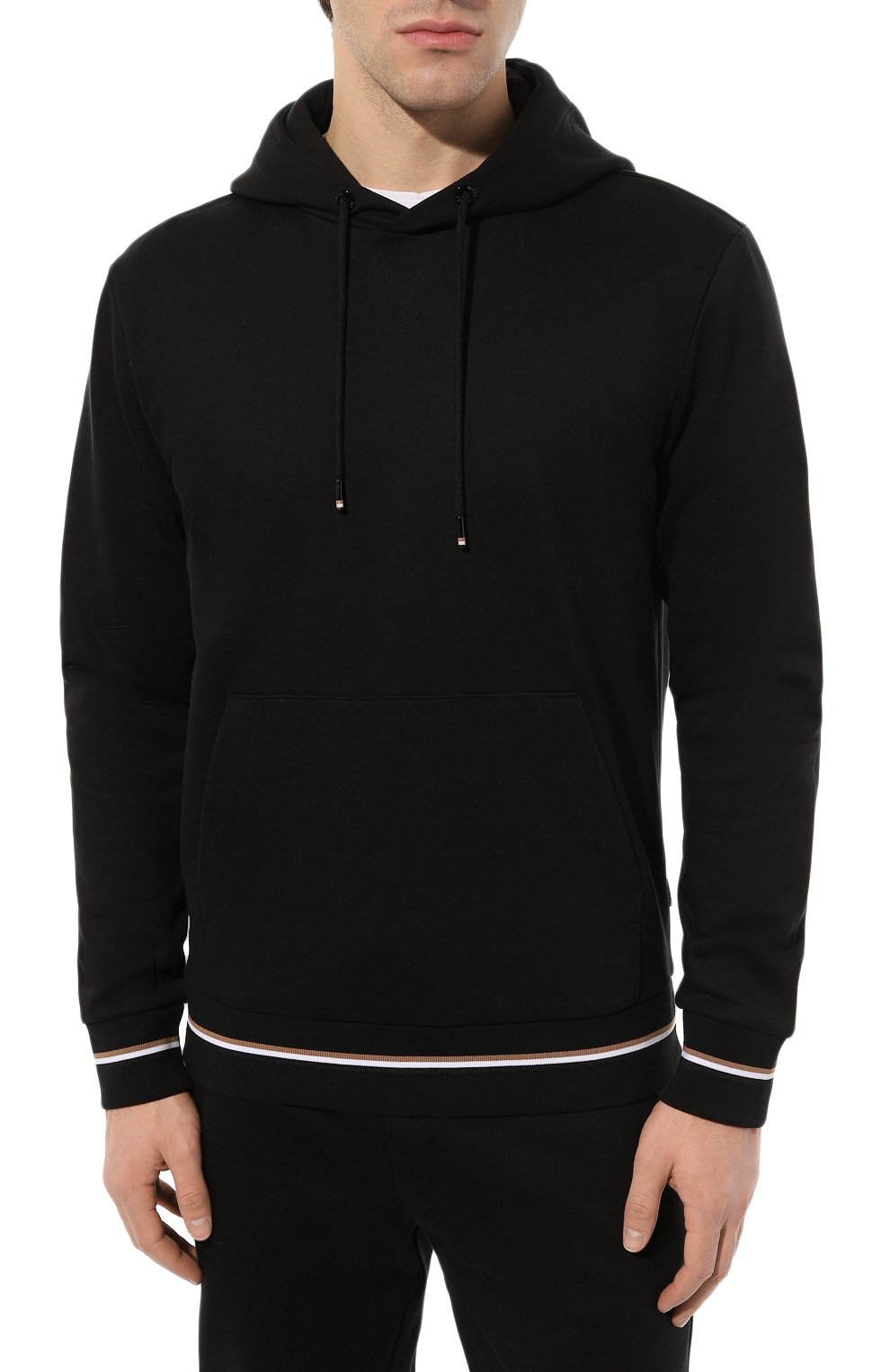 Хлопковое худи BOSS, арт. 50489502, фото 3