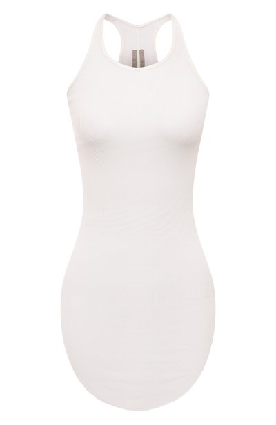 Хлопковая майка RICK OWENS белого цвета по цене 25600 руб., арт. RP01C5101/RC, фото 1 Хлопковая майка RICK OWENS, арт. RP01C5101/RC, фото 1