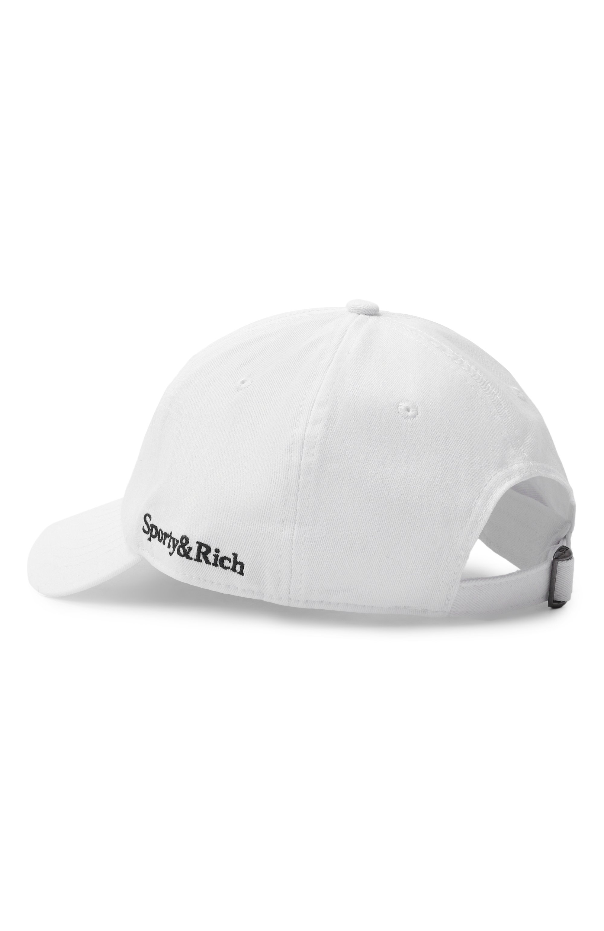 Хлопковая бейсболка SPORTY AND RICH, арт. AC07962240WH01, фото 2