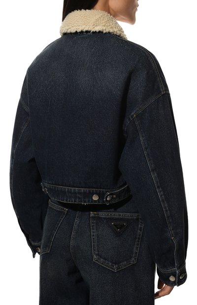 Джинсовая куртка PRADA, арт. GFB289-10UJ-F0008-212, фото 4