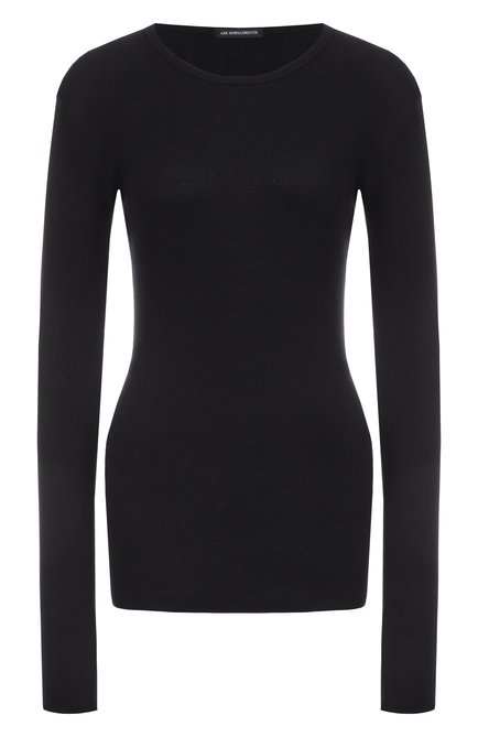 Женский хлопковый лонгслив ANN DEMEULEMEESTER, арт. B0011488/FA659