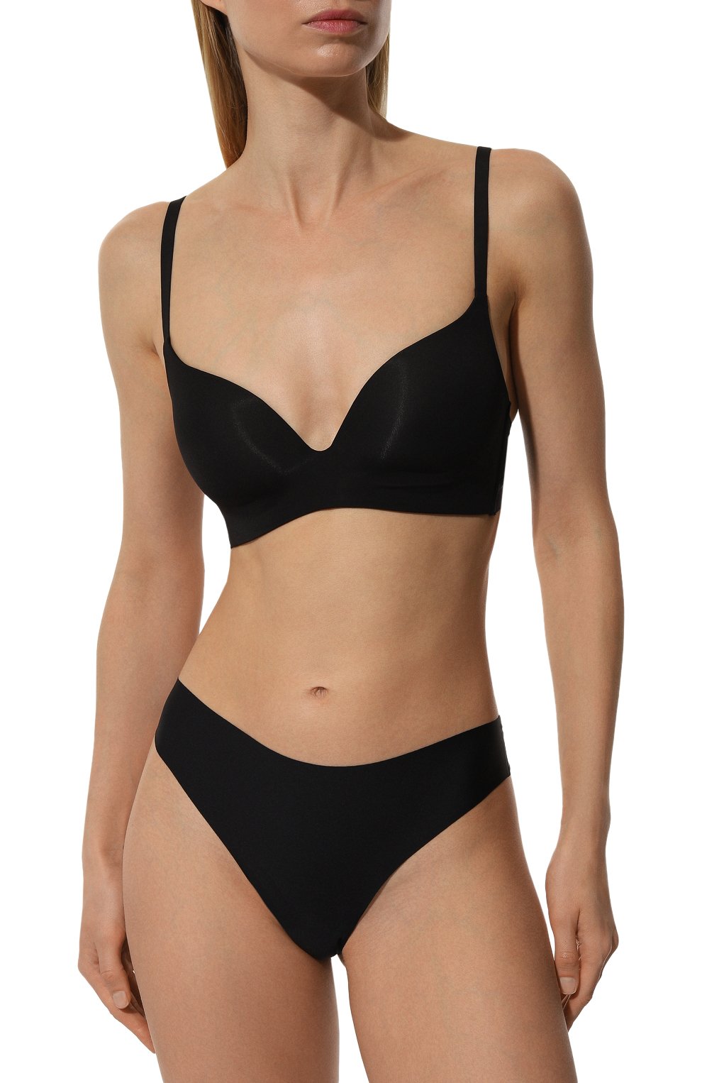 Трусы-стринги SIMONE PERELE черного цвета по цене 3990 руб., арт. 10V700, фото 2 Трусы-стринги SIMONE PERELE, арт. 10V700, фото 2