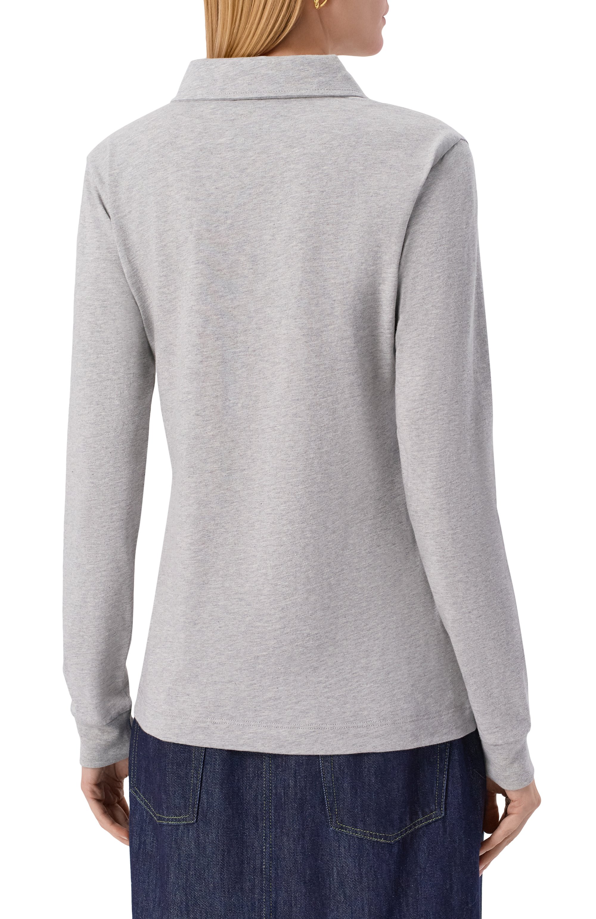 Хлопковое поло DRIES VAN NOTEN, арт. 011115-2603-813, фото 4