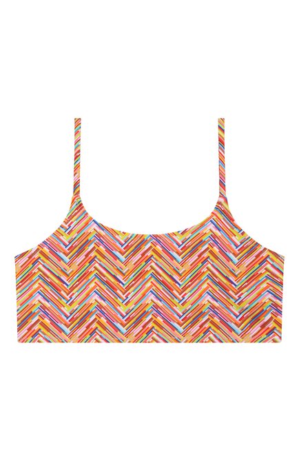 Детского раздельный купальник MISSONI разноцветного цвета, арт. MWCA19/Z2889/12-16 | Фото 2 (Нос: Не проставлено; Материал сплава: Проставлено)
