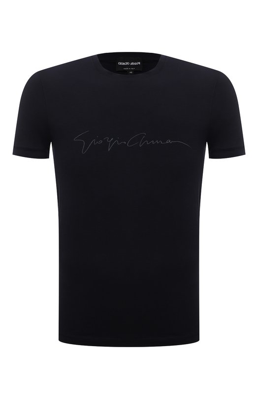 Футболка из вискозы Giorgio Armani 6GST56/SJP4Z Чёрный 6GST56/SJP4Z