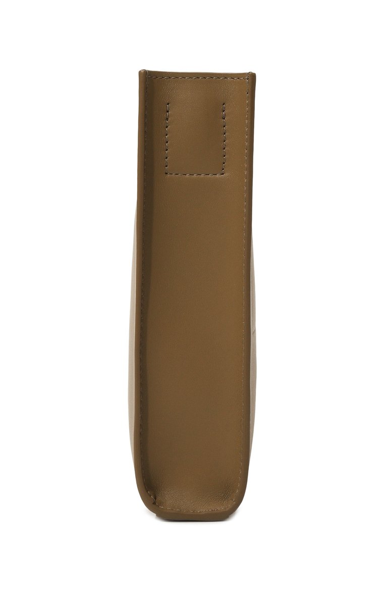 Мужская сумка tangle JIL SANDER хаки цвета, арт. J25WG0003/P5995 | Фото 4 (Размер: mini; Ремень/цепочка: На ремешке; Материал: Натуральная кожа)