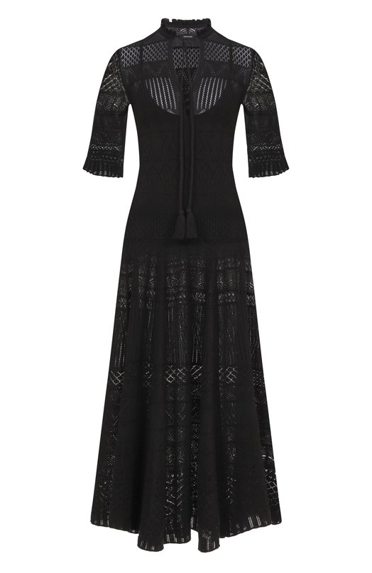 Хлопковое платье Zadig and Voltaire KWDR00169 Чёрный KWDR00169
