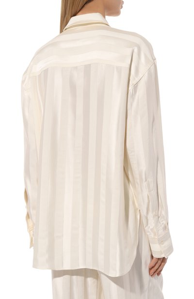 Рубашка из вискозы и хлопка LOULOU DE SAISON, арт. GRANT, фото 4