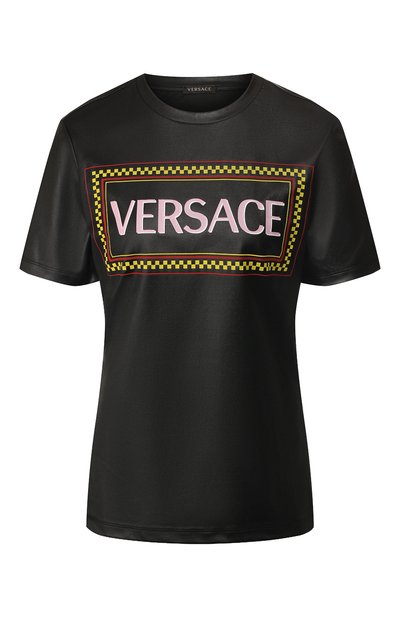 Женская футболка с логотипом бренда VERSACE, арт. A82664/A227601