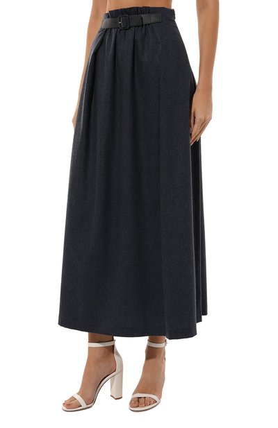 Юбка из шерсти и кашемира EMPORIO ARMANI, арт. EW000289/TE10537, фото 3