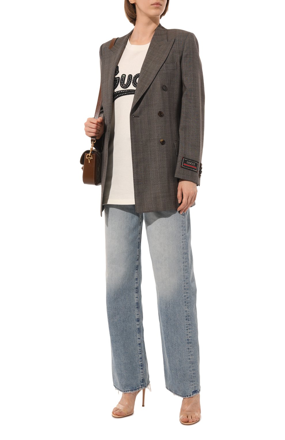 Шерстяной жакет GUCCI, арт. 681121 ZAFT0, фото 2