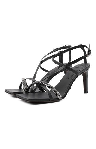 Кожаные босоножки BRUNELLO CUCINELLI, арт. MZ0PC2165, фото 1