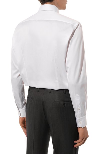 Хлопковая сорочка ZILLI, арт. MFZ-4230-8380/0002, фото 5