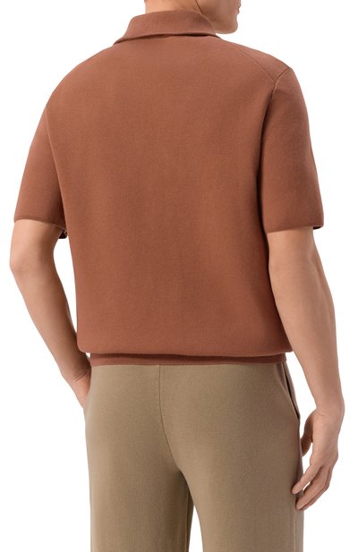 Поло 12 STOREEZ коричневого цвета по цене 16000 руб., арт. 135730, фото 4 Поло 12 STOREEZ, арт. 135730, фото 4