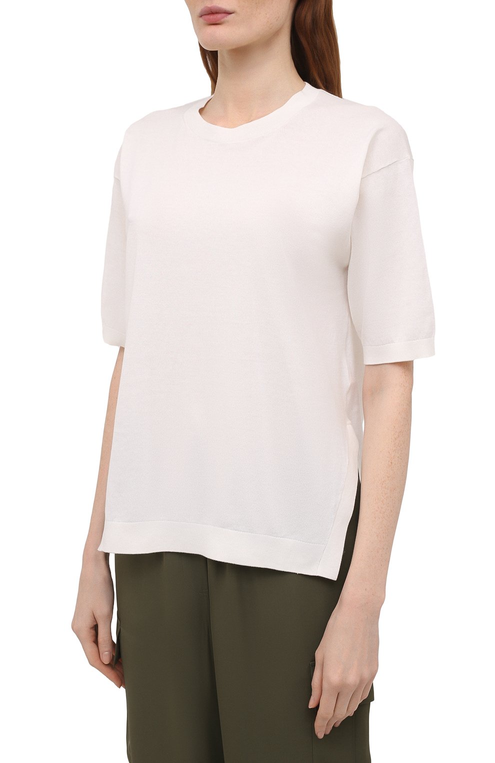 Хлопковая футболка THEORY, арт. L0214713, фото 3