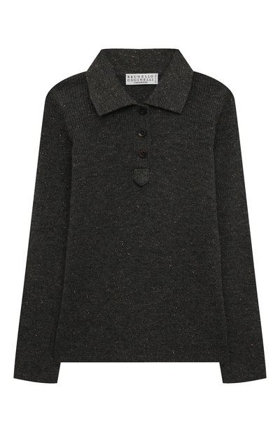 Поло из кашемира и вискозы BRUNELLO CUCINELLI, арт. B9AM81805B