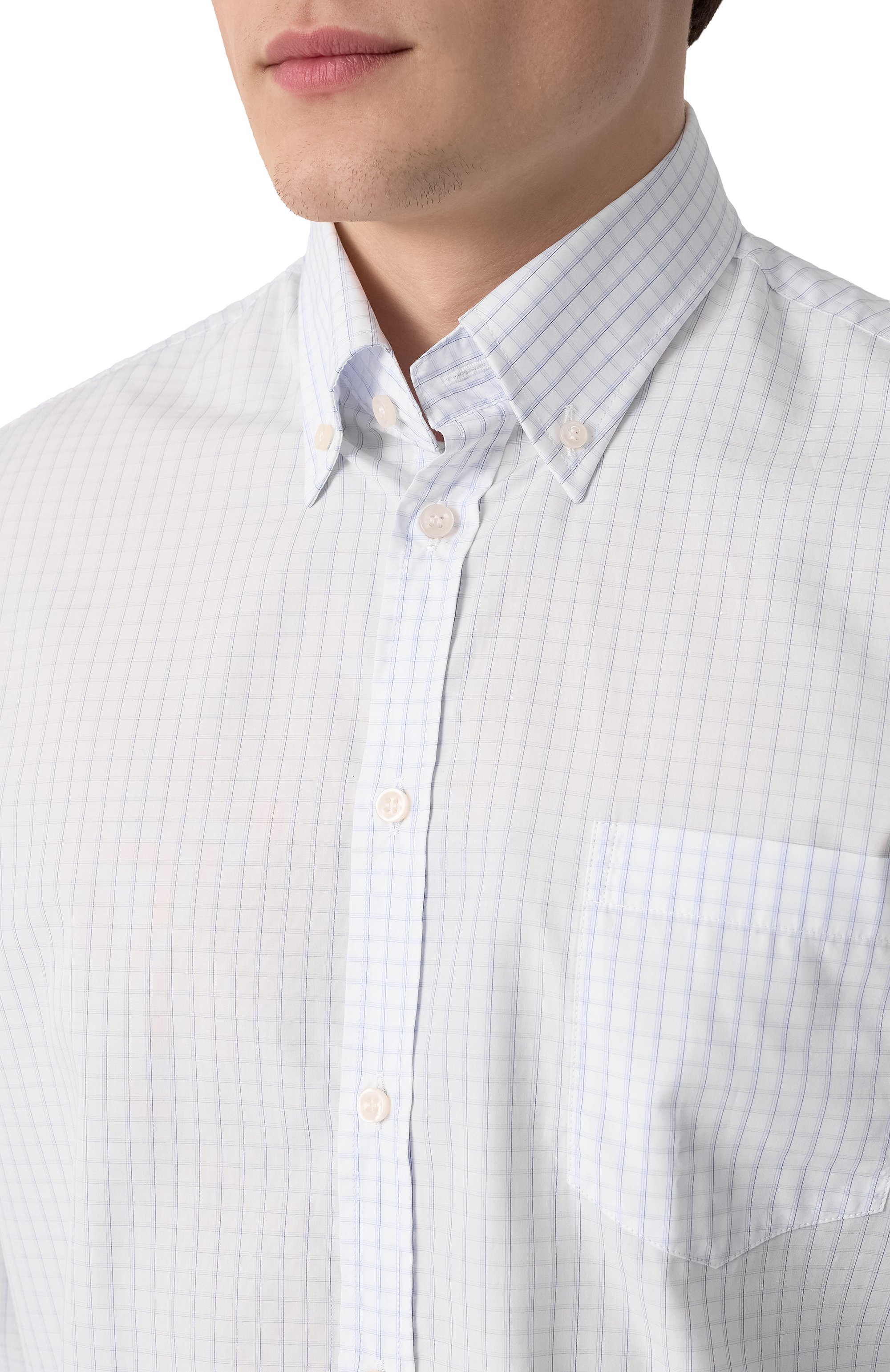 Хлопковая рубашка PAUL&SHARK, арт. 25413018, фото 5