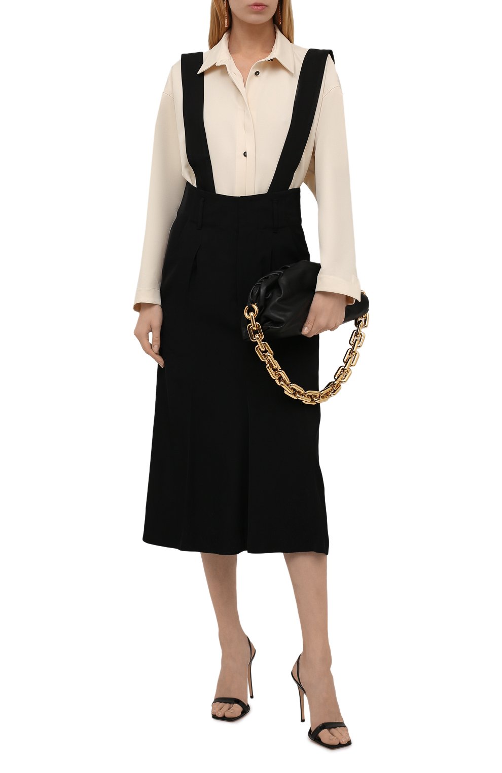 Юбка из вискозы ISABEL MARANT черного цвета по цене 69950 руб., арт. JU1320-21A014I/LARAYA, фото 2 Юбка из вискозы ISABEL MARANT, арт. JU1320-21A014I/LARAYA, фото 2