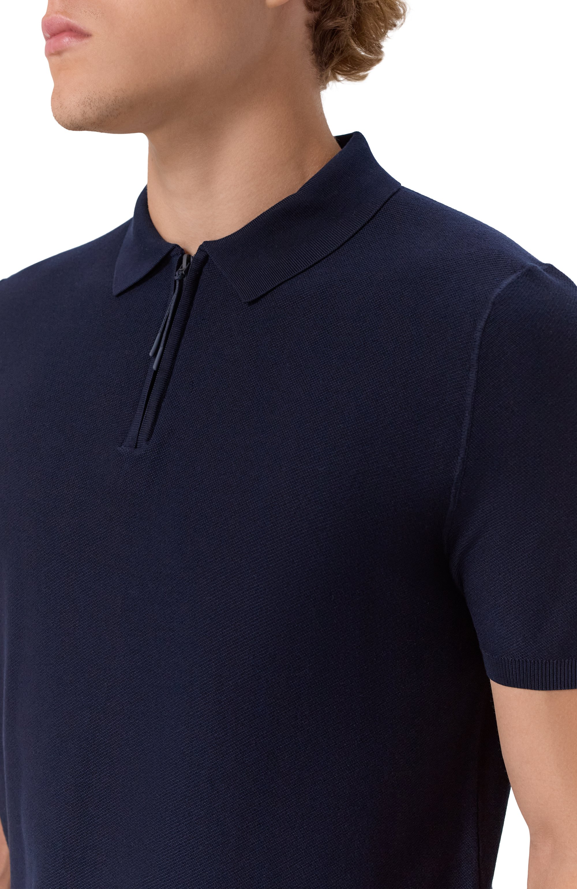 Хлопковое поло BOSS, арт. 50543149, фото 5