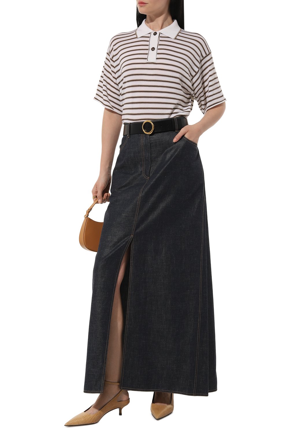 Джинсовая юбка BRUNELLO CUCINELLI, арт. MF28TG3591, фото 2