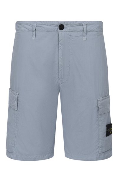 Мужские хлопковые шорты STONE ISLAND, арт. L1S15L100020/S0003