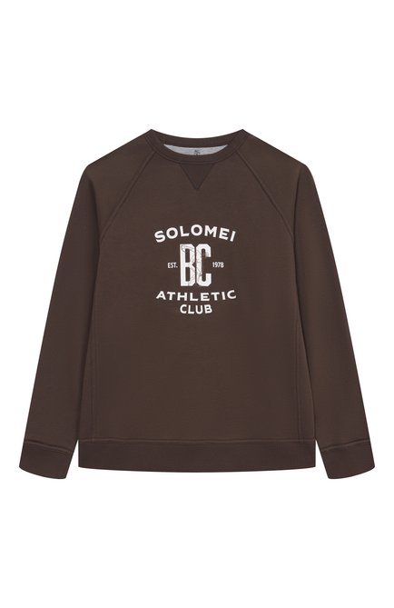 Хлопковый свитшот BRUNELLO CUCINELLI, арт. BW863E193C