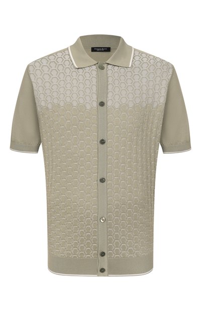 Мужская рубашка из шелка и хлопка STEFANO RICCI, арт. K818109PAM/F26175