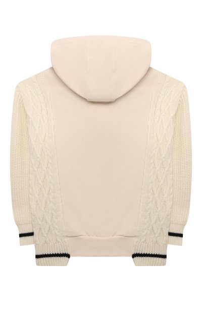 Комбинированное худи BARROW, арт. F4BKJUHS005, фото 2