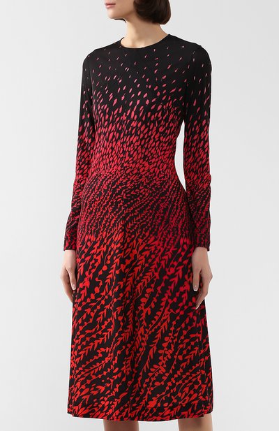 Платье с принтом GIVENCHY красного цвета по цене 154500 руб., арт. BW20NK30EV, фото 3 Платье с принтом GIVENCHY, арт. BW20NK30EV, фото 3