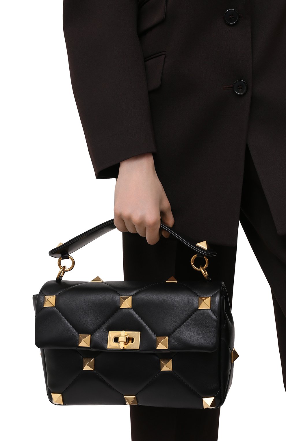 Сумка roman stud large VALENTINO, арт. VW2B0I60/BSF, фото 2