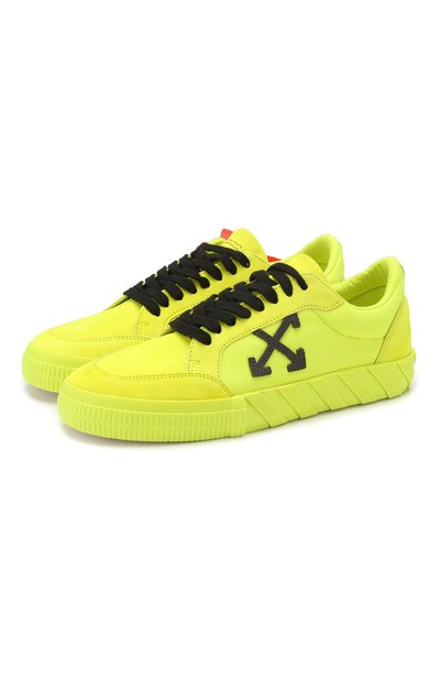 Комбинированные кеды vulcanized OFF-WHITE, арт. 0MIA085R20C210506210, фото 1
