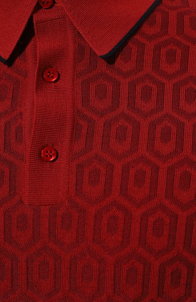 Поло из шерсти и шелка STEFANO RICCI, арт. KE06004AP1/E23405/ALG, фото 5